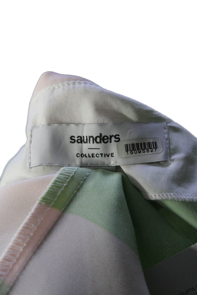 Saunders Collective Womens Mint Imman Dress Green Size 8 15096011