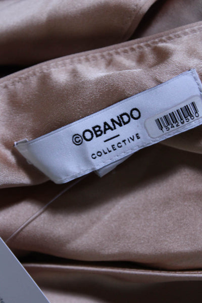Obando Collective Womens Sleeveless Halter Top Pink Size 0 15429560