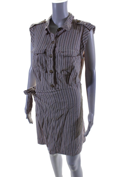 Derek Lam 10 Crosby Womens Giselle Dress Off-White Size 12 15486269