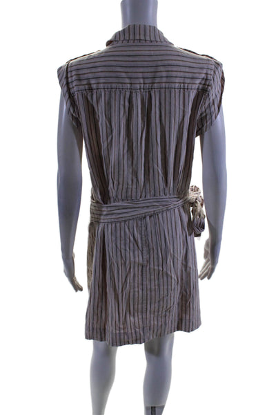 Derek Lam 10 Crosby Womens Giselle Dress Off-White Size 12 15486269