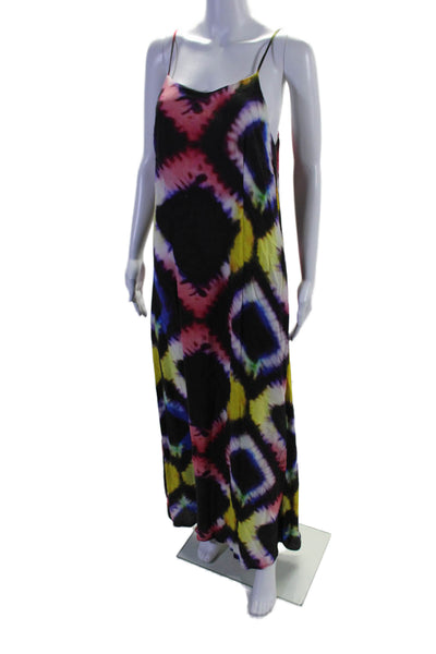Busayo Collective Womens Tie Dye Midi Black Size 6 15208637