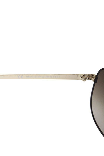 Marc By Marc Jacobs Womens Oversized Thin Aviator Sunglasses Brown 12 61 140