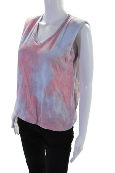 BLANKNYC Womens Cloud Burst Tee Pink Size 4 13783046