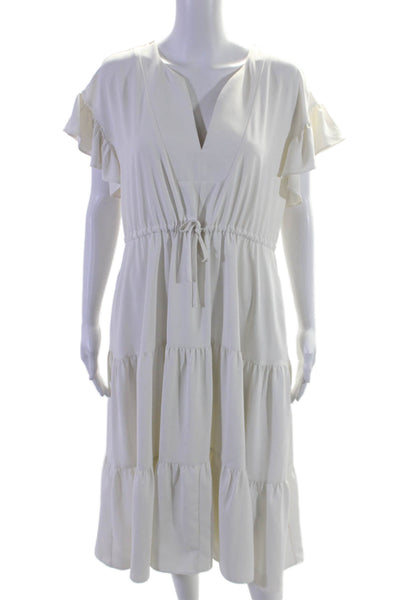 Amanda Uprichard Womens Pegasus Dress White Size 6 15268413