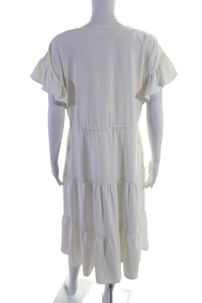 Amanda Uprichard Womens Pegasus Dress White Size 6 15268413