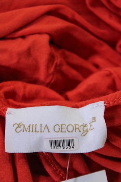 Emilia George Womens Hazel Maternity Jumper Orange Size 12 15073564