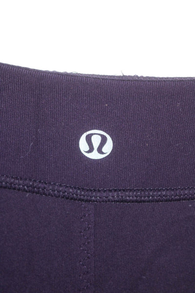 Lululemon Womens Scoop Neck Sleeveless Athletic Tank Purple Size 6