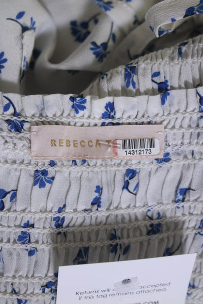Rebecca Taylor Womens Sleeveless Emmy Dress White Size 6 14312173