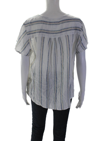 Rails Womens Viera Shirt White Size 4 14090478