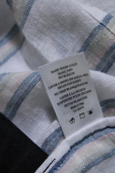 Rails Womens Viera Shirt White Size 4 14090478