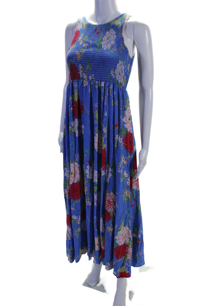 YUMI KIM Womens Blue Whitney Maternity Maxi Blue Size 6 14391542