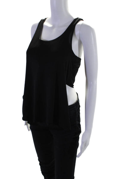 Lululemon Womens Pullover Athletic Sleeveless Shelf Tank Top Black Size 4