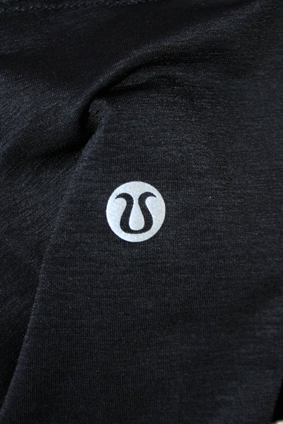 Lululemon Womens Pullover Athletic Sleeveless Shelf Tank Top Black Size 4