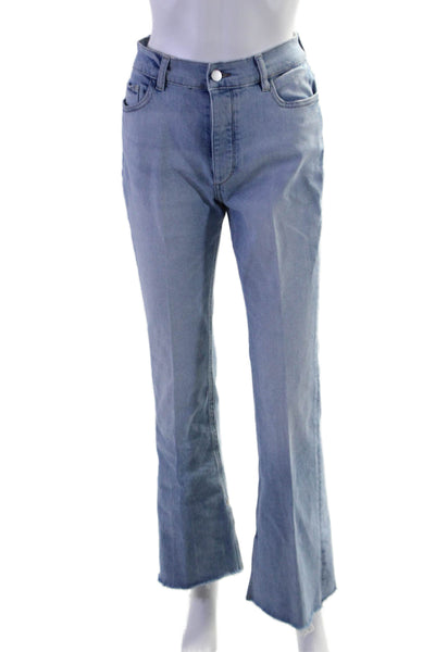 DL1961 Womens Blue Light Wash Fly Button High Rise Bridget Bootcut Jeans Size 26