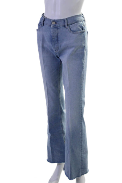 DL1961 Womens Blue Light Wash Fly Button High Rise Bridget Bootcut Jeans Size 26