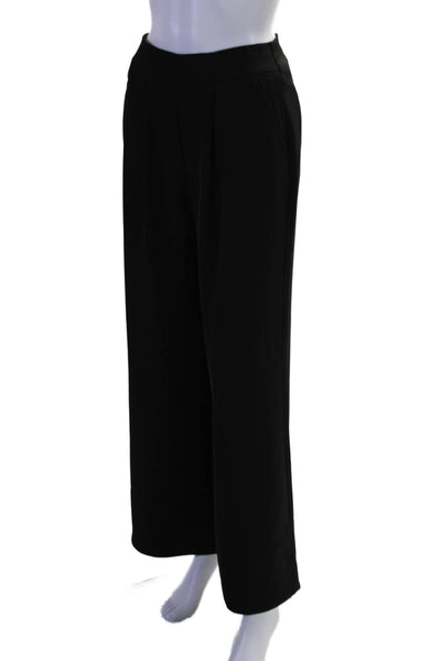 Finders Keepers Womens High Rise Wide Leg Dress Pants Black Size Extra Small