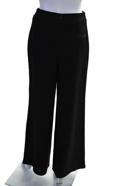 Finders Keepers Womens High Rise Wide Leg Dress Pants Black Size Extra Small