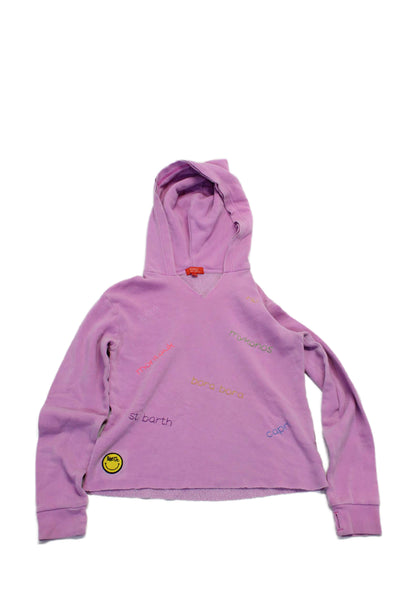 Butter Super Soft Childrens Girls Long Sleeves Hoodie Pink Cotton Size 14-16