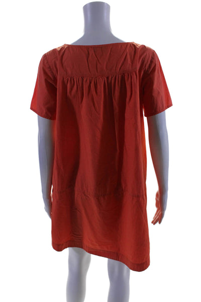 Peter Som Collective Womens Orange T-Shirt Dress Orange Size 6 13815703