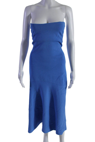 A.L.C. Womens Dean Dress Blue Size 16 15498281