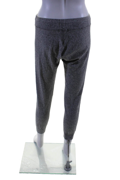 Monrow Womens Long Sleeves Crew Neck Sweat Suit Gray Size Extra Small/Small