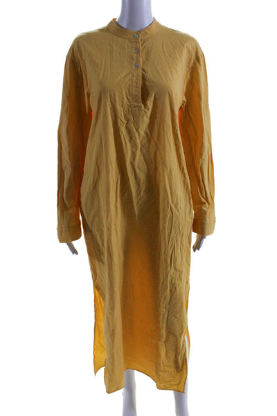 DONNI. Womens Yellow Tunic Maxi Dress Orange Size 0 15407900