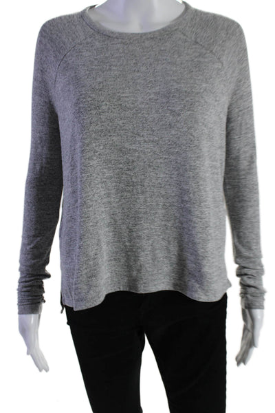 Rag & Bone Jean Womens Long Sleeves Pullover Sweater Gray Black Size Extra Small