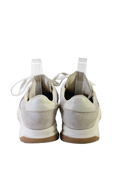 Woman by Common Projects Leather Suede Textured Sneakers Colorblock Size 7.5