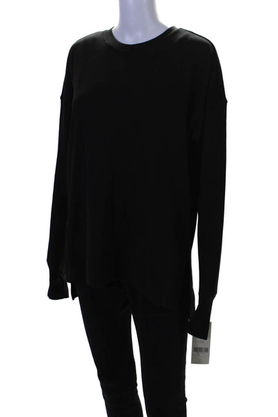 Sweaty Betty Women's Crewneck Long Sleeves Pullover Sweatshirt Black Size S