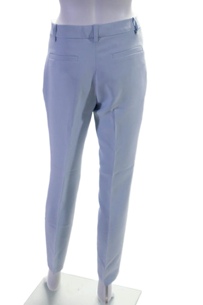 Barbara Bui Womens Four Pocket Mid-Rise Skinny Pants Trousers Blue Size 36