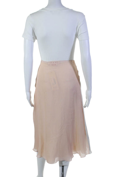 Marni Womens Silk Chiffon Floral Applique A Line Maxi Skirt White Size EUR 42