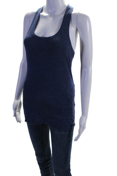 Lululemon Womens Sleeveless Round Neck Tank Top Blue Size M