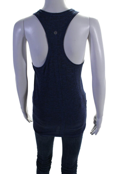 Lululemon Womens Sleeveless Round Neck Tank Top Blue Size M