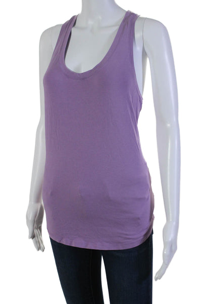 Lululemon Womens Sleeveless Racer Back Tank Top Lavender Purple Size Small