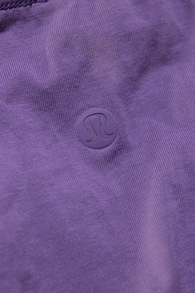 Lululemon Womens Sleeveless Racer Back Tank Top Lavender Purple Size Small