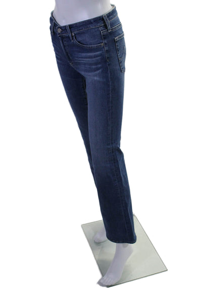 AG Adriano Goldschmied Womens High Rise The Angel Boot Cut Jeans Blue Size 26