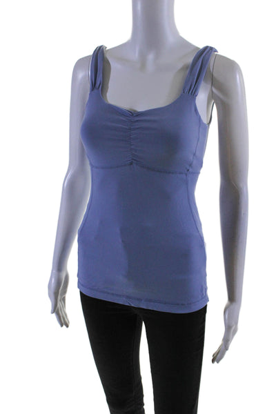 Lululemon Womens Sleeveless Pullover Athletic Top Blue Size S