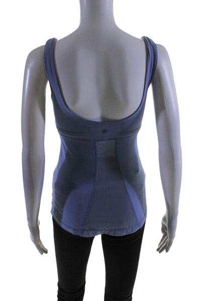 Lululemon Womens Sleeveless Pullover Athletic Top Blue Size S