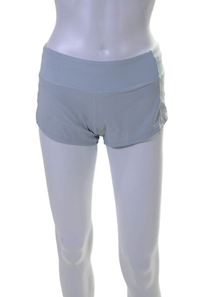 Lululemon Women's Pull-On Athletic Running Shorts Light Blue Size 2