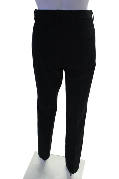 Theory Womens 4 Pocket Button Close Mid-Rise Skinny Pants Trousers Black Size 6