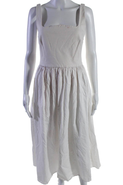 Rue Sophie Womens Eli Dress White Size 6 16604219