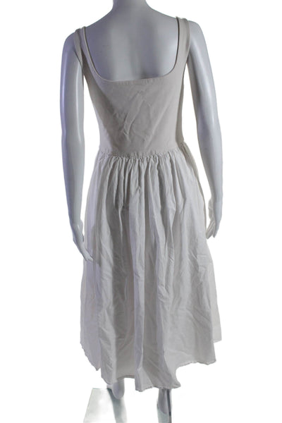 Rue Sophie Womens Eli Dress White Size 6 16604219