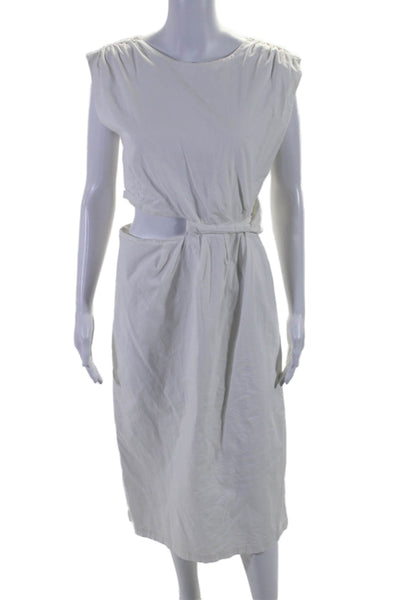 Love, Whit by Whitney Port Womens White Cut Out Sheath White Size 6 15751822