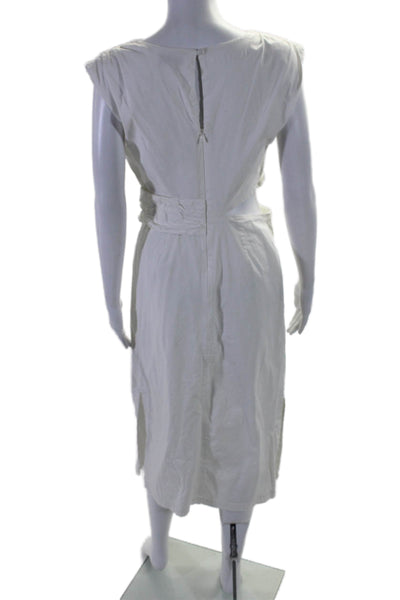 Love, Whit by Whitney Port Womens White Cut Out Sheath White Size 6 15751822