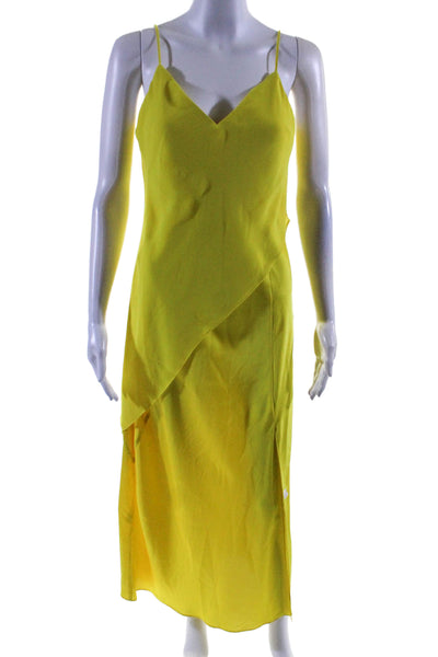 Saunders Collective Womens Lara Dress Yellow Size 6 15091663