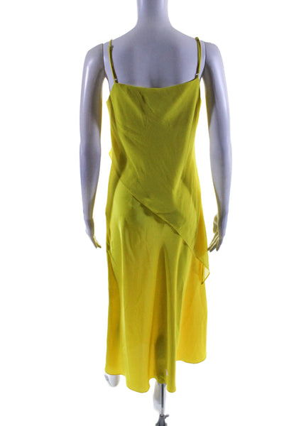 Saunders Collective Womens Lara Dress Yellow Size 6 15091663