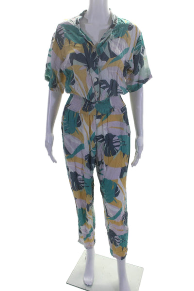 Paradised Womens Scottie Jumpsuit Green Size 4 15619271