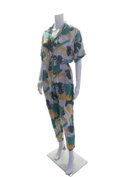 Paradised Womens Scottie Jumpsuit Green Size 4 15619271