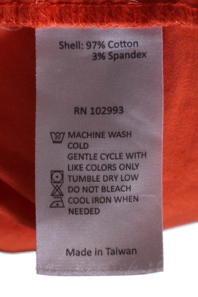 Peter Som Collective Womens Orange T-Shirt Dress Orange Size 6 13815767