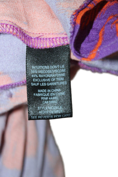 AFRM Womens Nor Halter Maxi Purple Size 0 16125038
